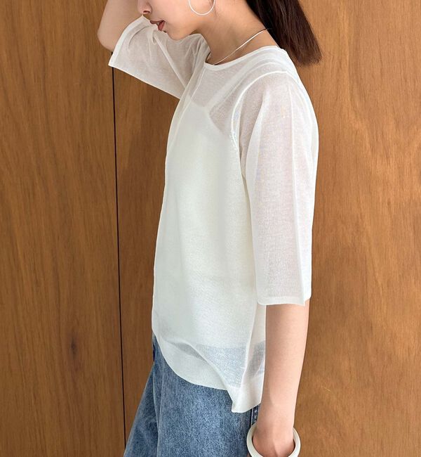 Doux archives「シアーニットアンサンブル」|カーディガン|