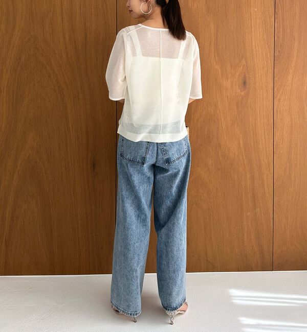 Doux archives「シアーニットアンサンブル」|カーディガン|