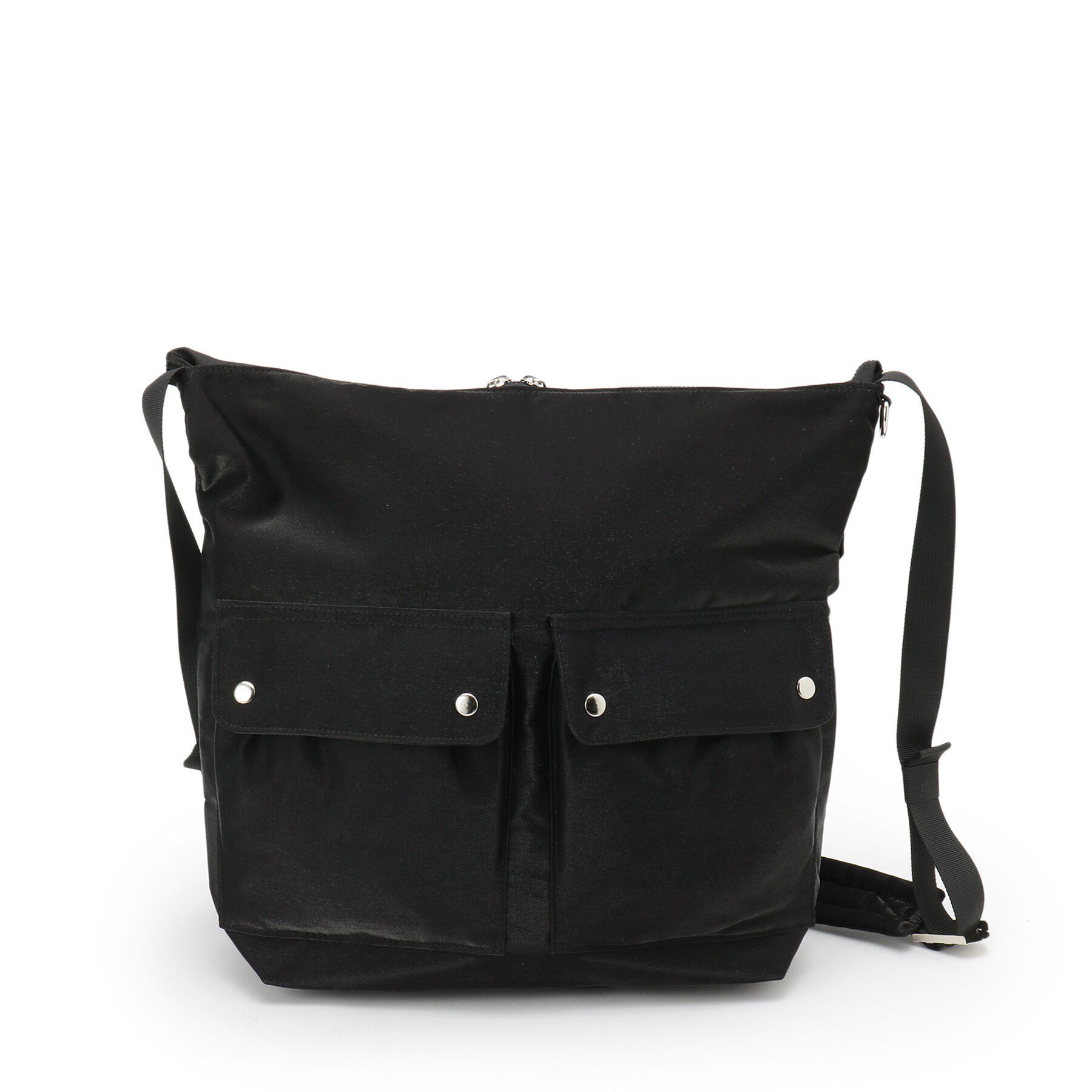 SHOO･LA･RUE「ダブルポケットワンショルダーバッグ」|ショルダー・メッセンジャー|