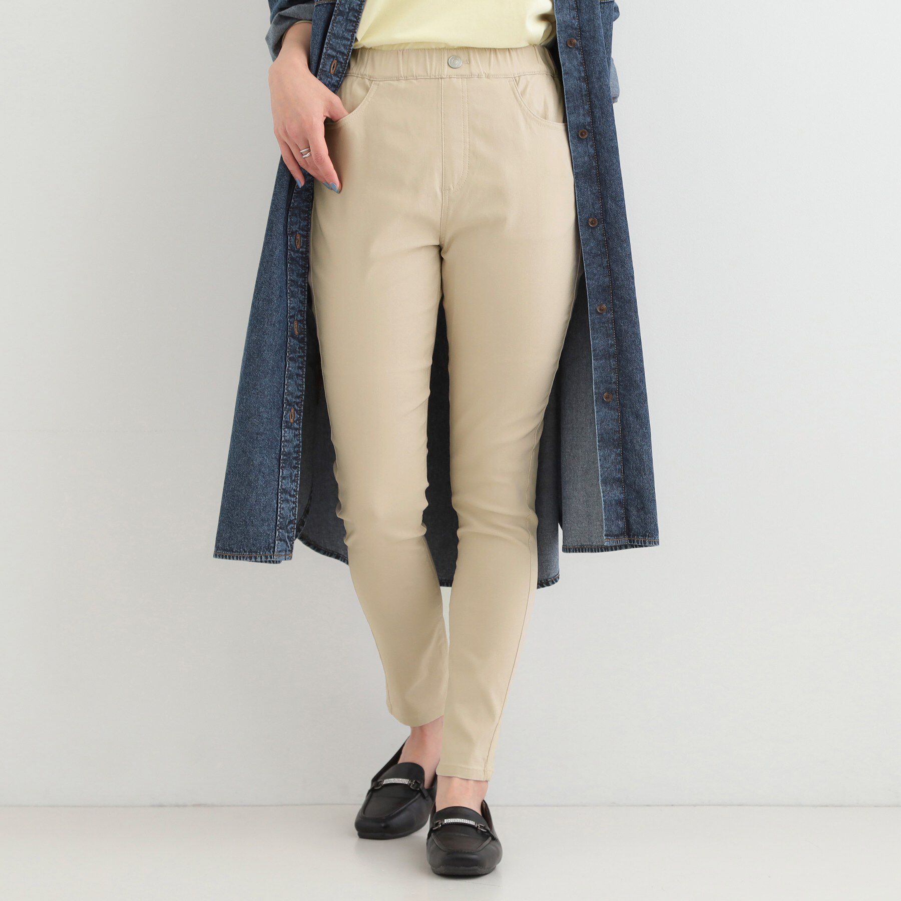 SHOO･LA･RUE「【SS-LL】レイヤードスタイルに スキニーパンツ」|その他|