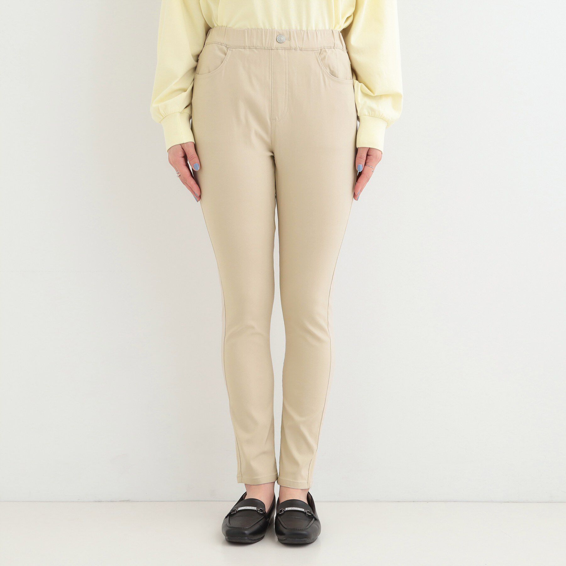 SHOO･LA･RUE「【SS-LL】レイヤードスタイルに スキニーパンツ」|その他|