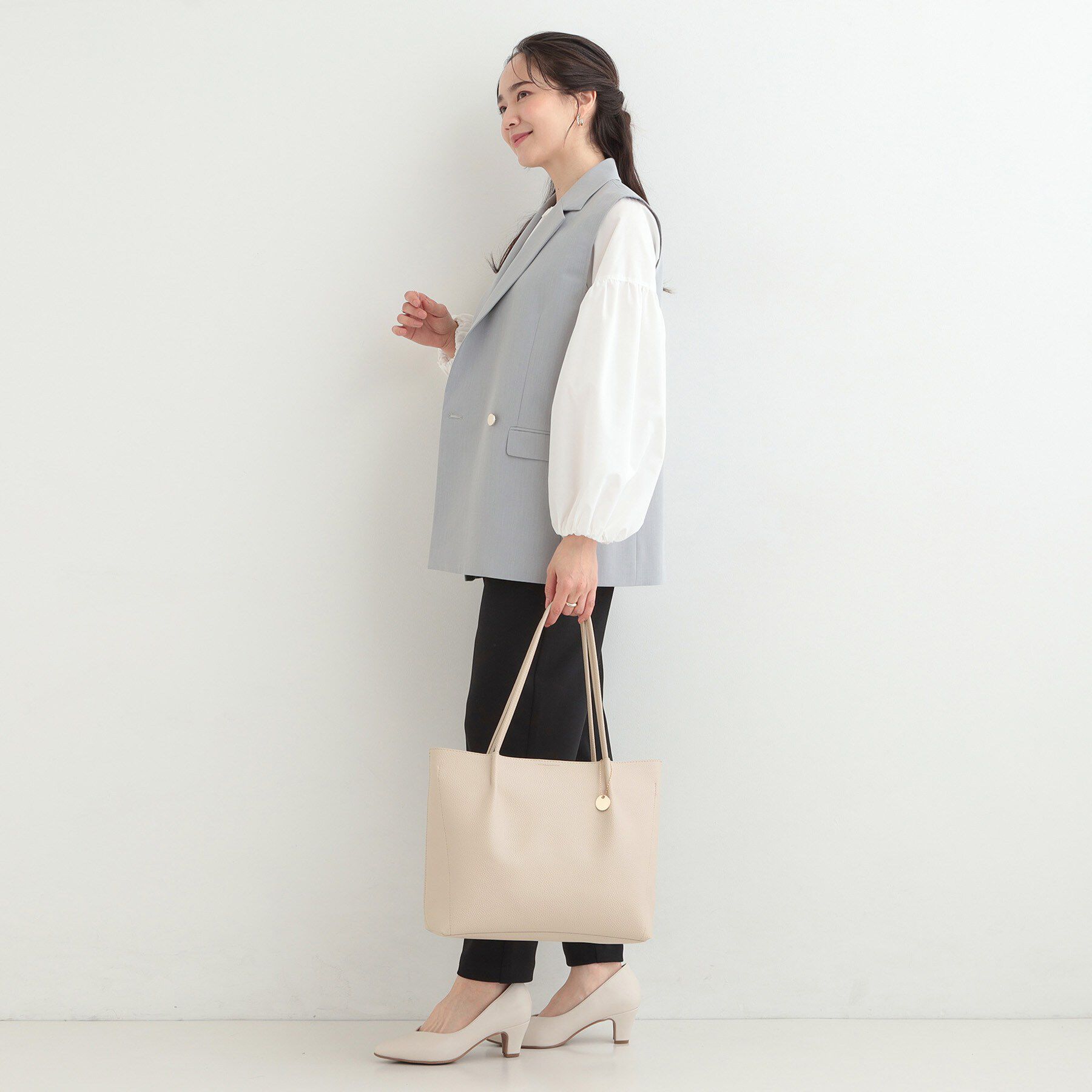 SHOO･LA･RUE「【軽量】3層A4トートバッグ」|トートバッグ|