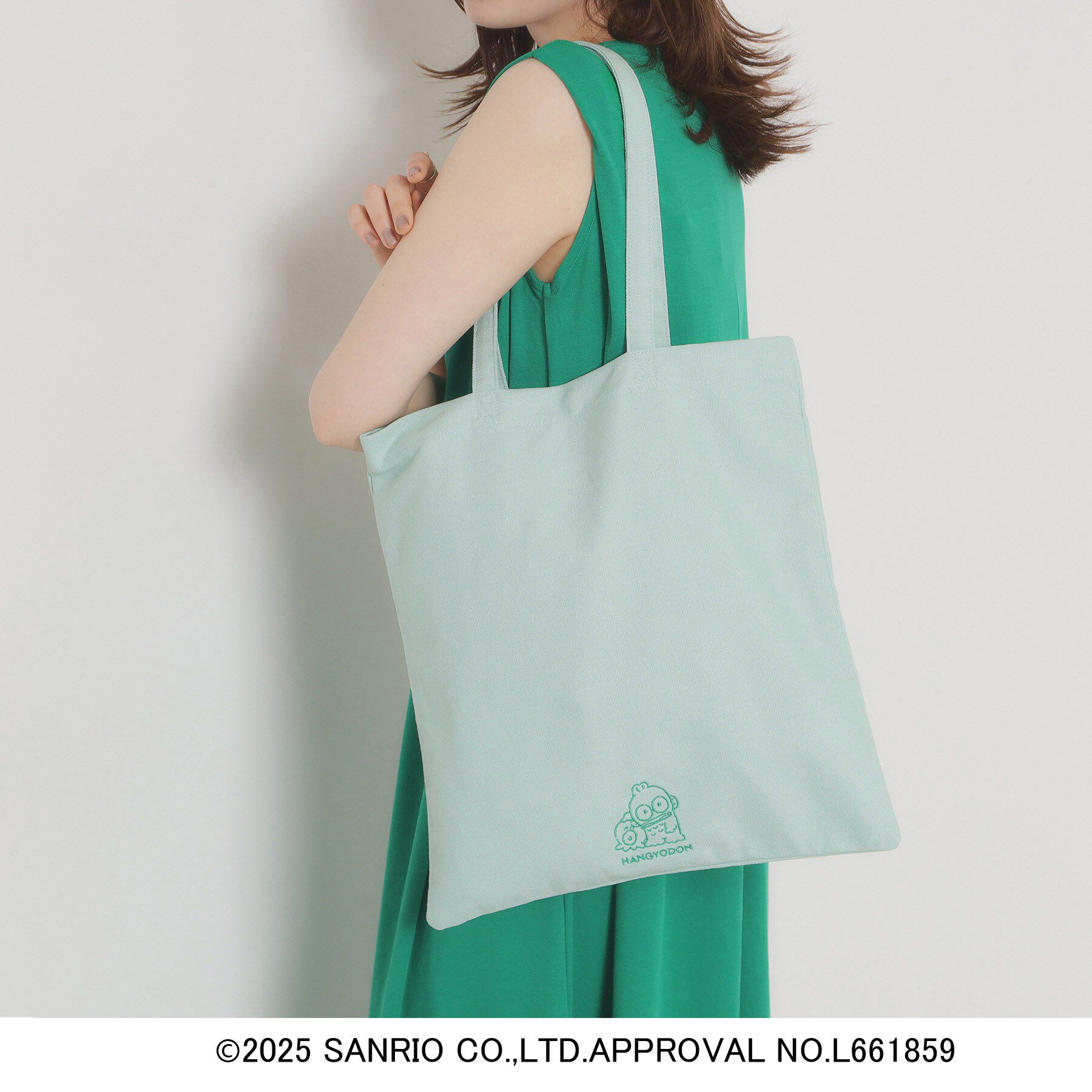 ITS&rsquo;DEMO「＜サンリオキャラクターズ＞フラットトート【A4対応】」|トートバッグ|ハンギョドン(022