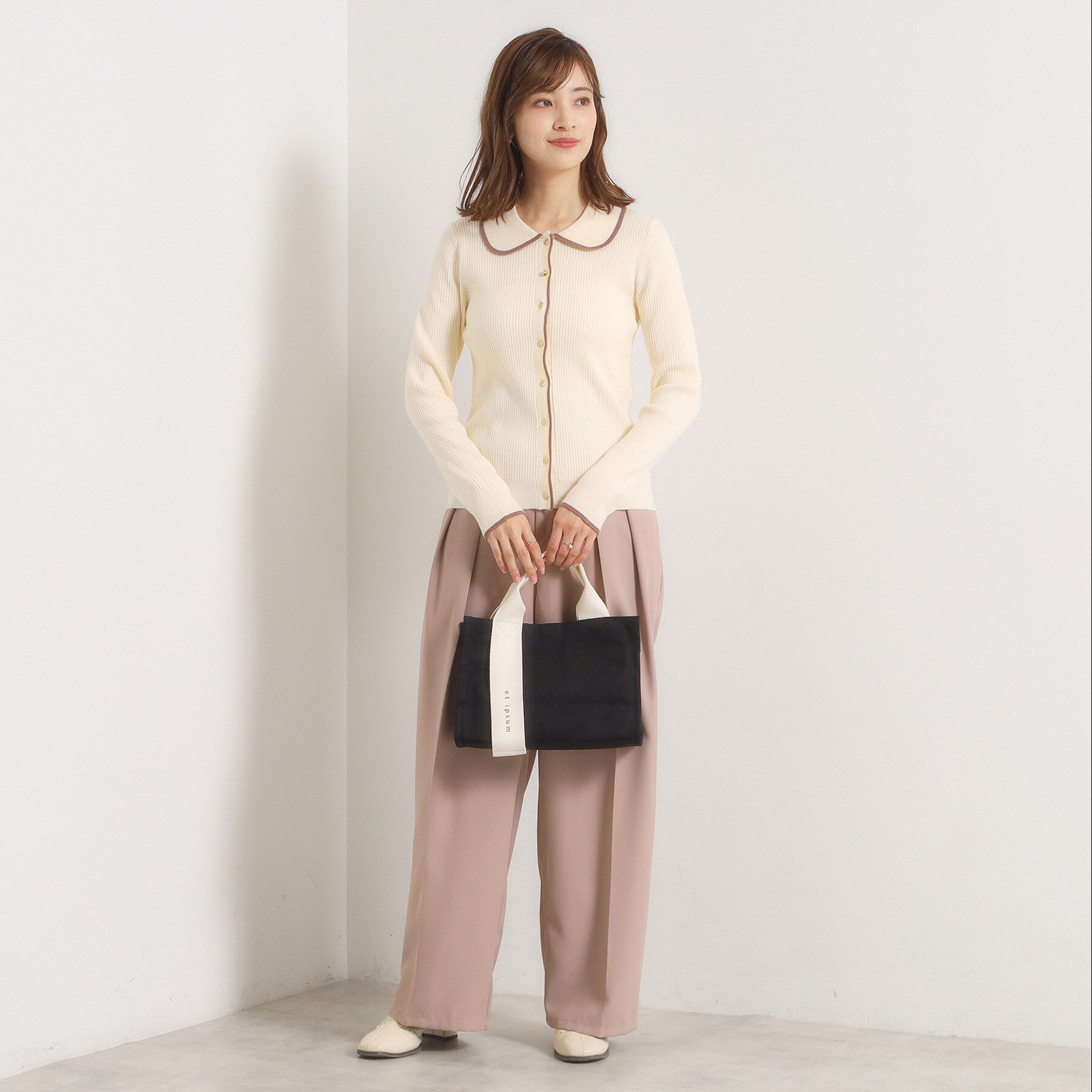 ITS&rsquo;DEMO「オッドハンドルトート」|トートバッグ|