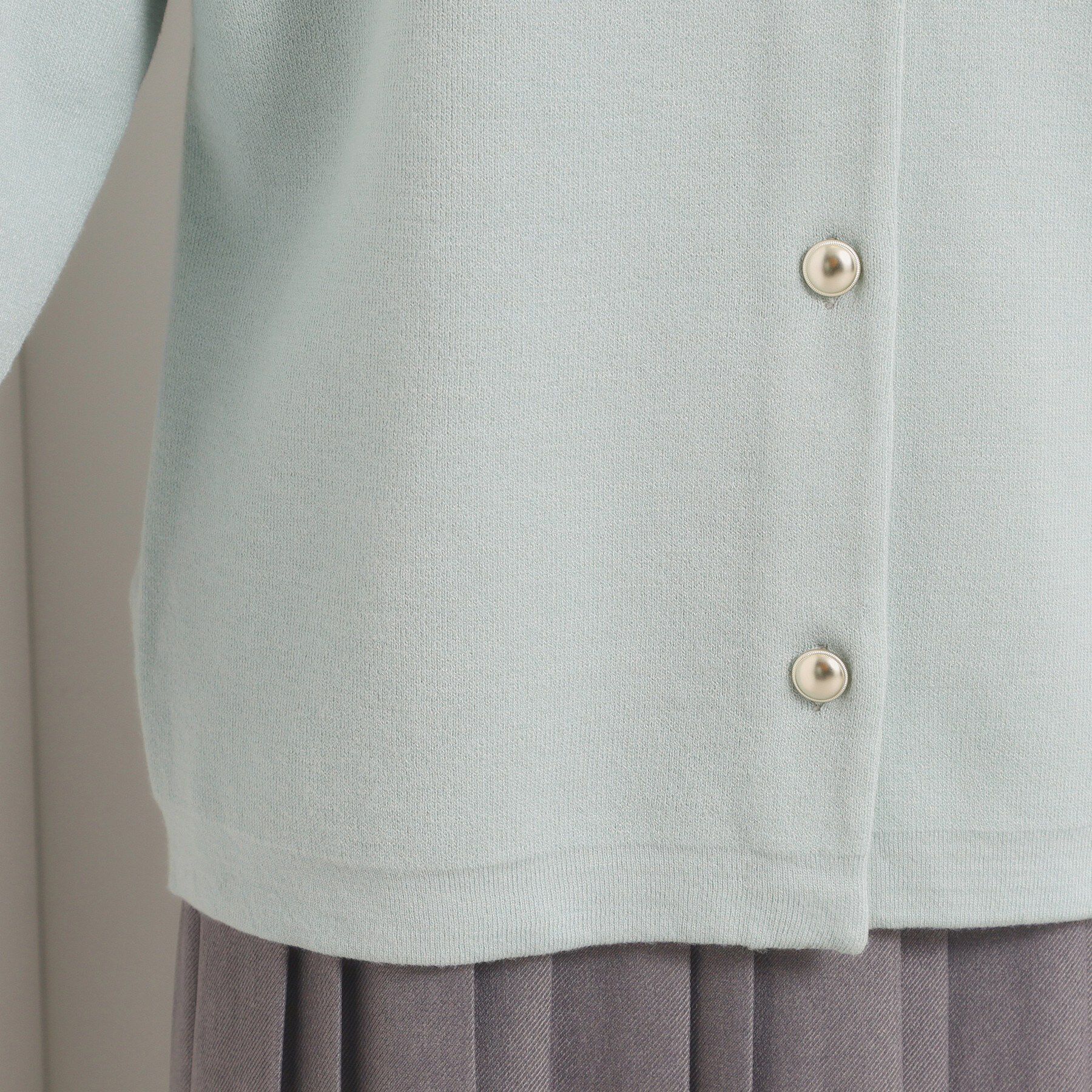 ITS&rsquo;DEMO「【手洗い可】Wフェイスニットコーディガン」|カーディガン|