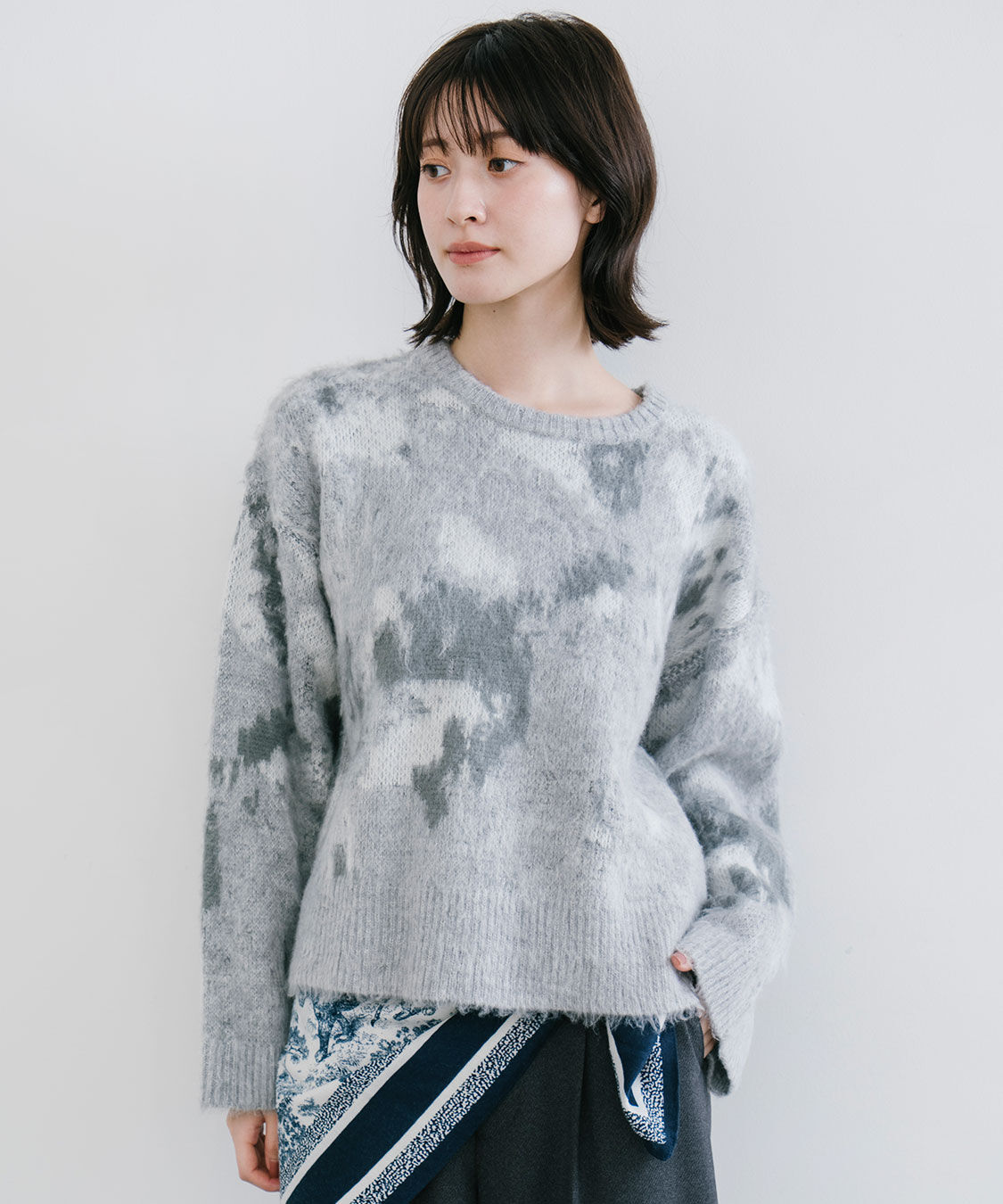 COCO DEAL「起毛ジャカードニット」|ニット・セーター|