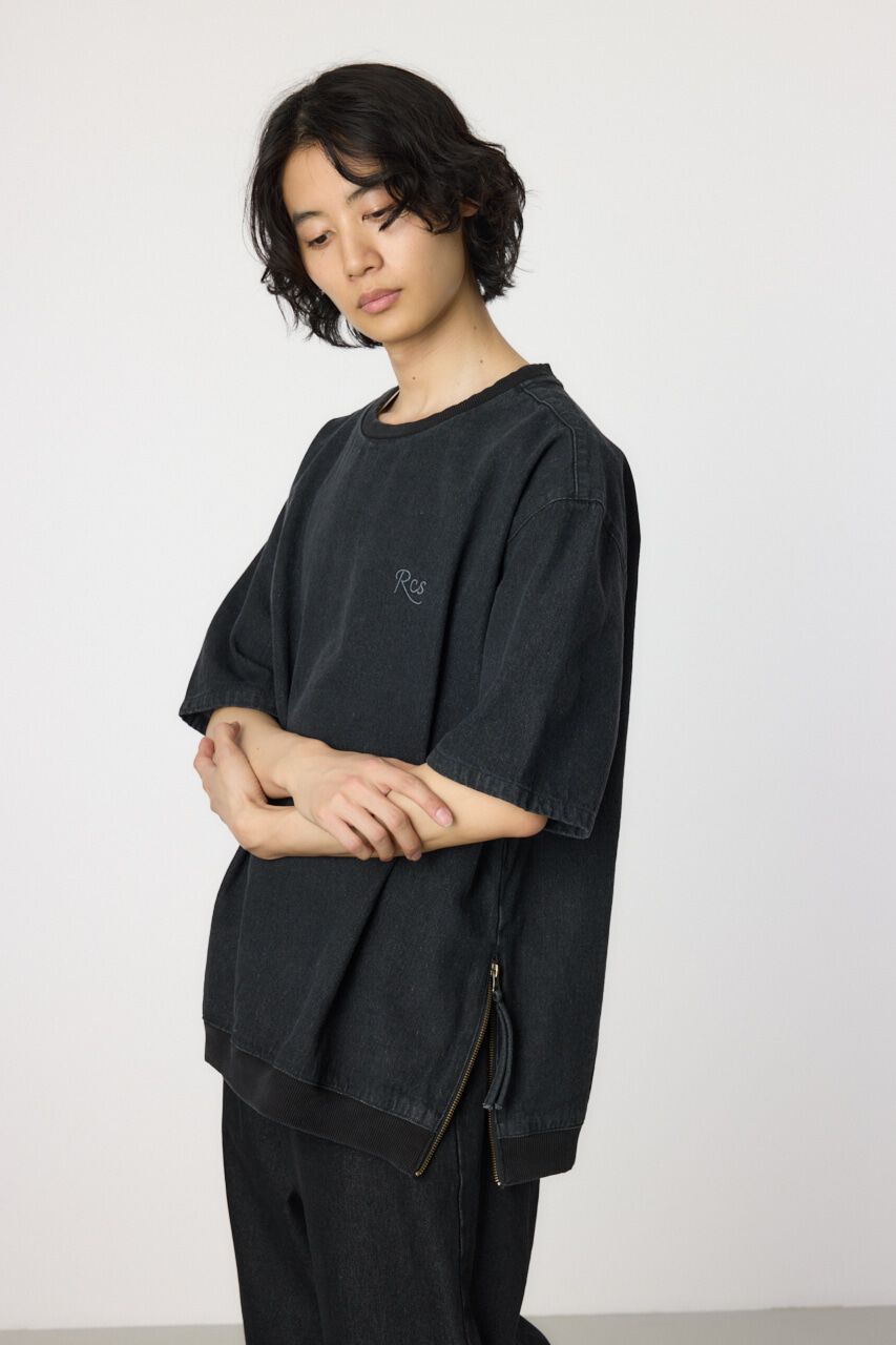 RODEO CROWNS「サイドジップデニムトップス」|シャツ・ブラウス|