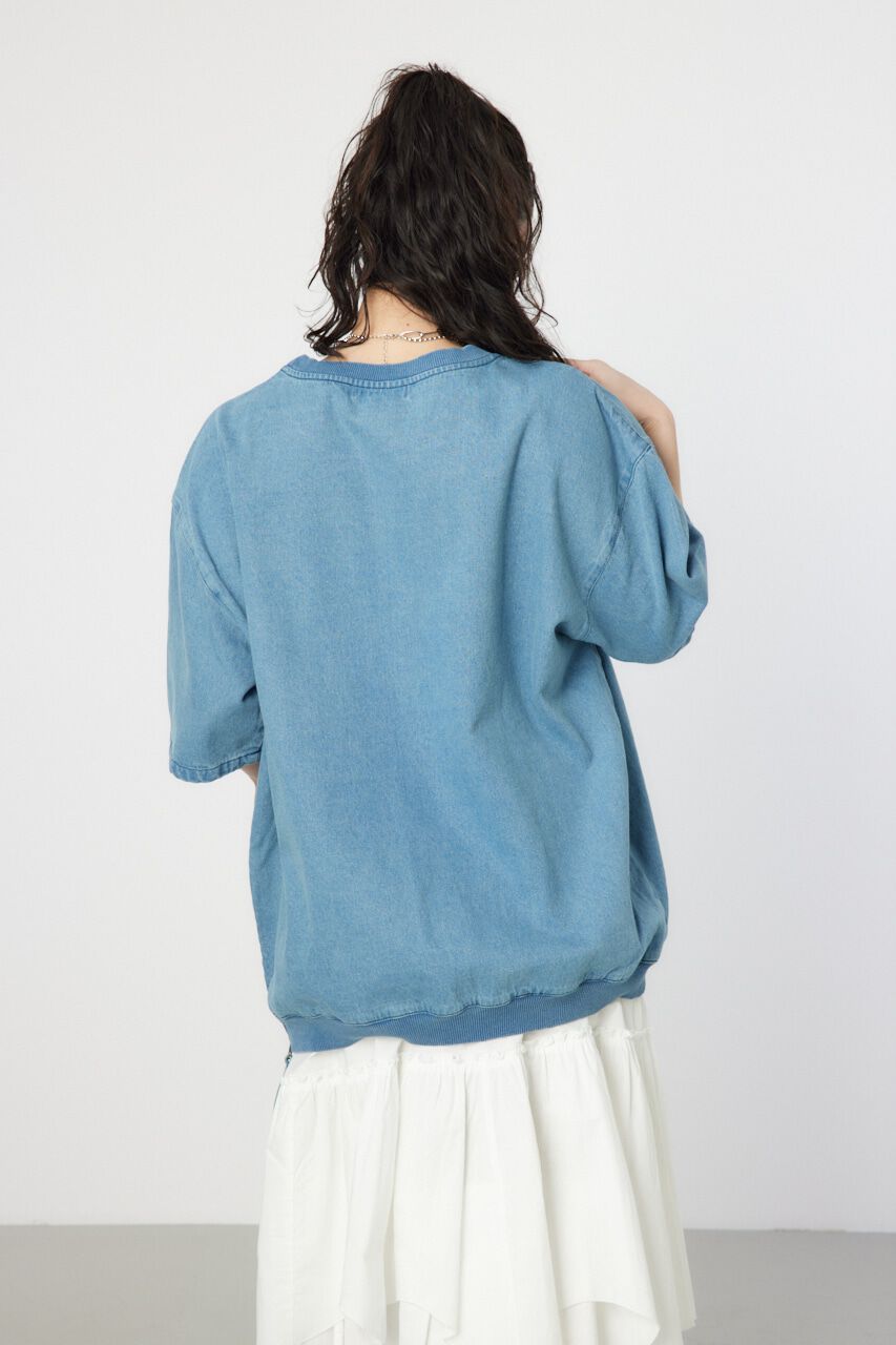 RODEO CROWNS「サイドジップデニムトップス」|シャツ・ブラウス|