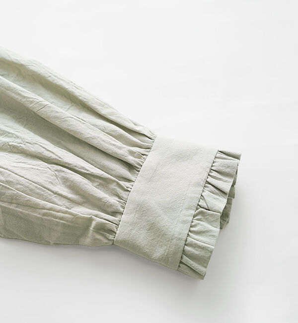 オオカミとフクロウ「フクロウとまひるの月のリリーワルツ&ldquo;ブラウス&rdquo;」|シャツ・ブラウス|