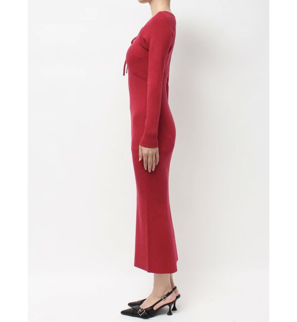 RESEXXY「リボンデザインニットワンピース」|ワンピース|