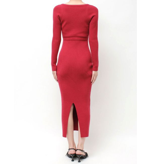 RESEXXY「リボンデザインニットワンピース」|ワンピース|