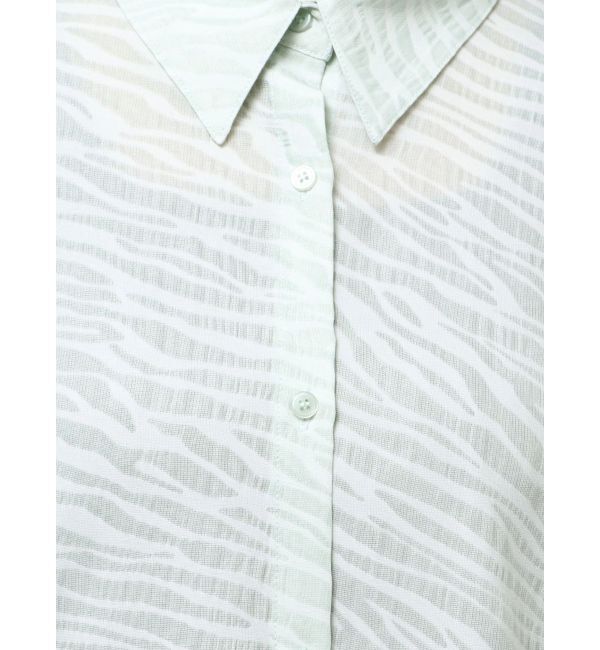 MURUA「マットシアーシャツ」|シャツ・ブラウス|