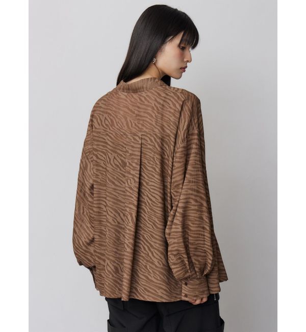 MURUA「マットシアーシャツ」|シャツ・ブラウス|