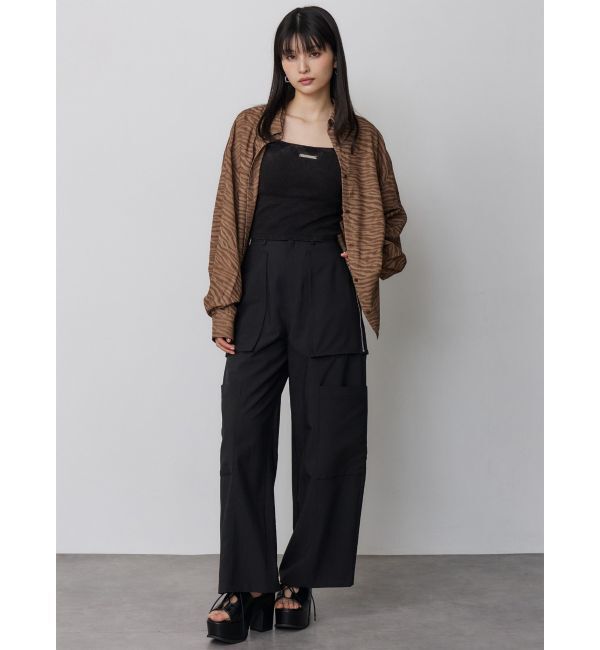 MURUA「マットシアーシャツ」|シャツ・ブラウス|