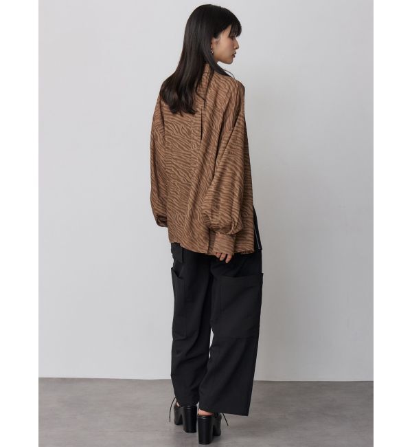 MURUA「マットシアーシャツ」|シャツ・ブラウス|