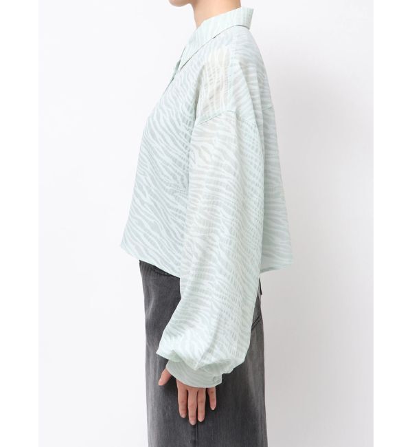 MURUA「マットシアーシャツ」|シャツ・ブラウス|