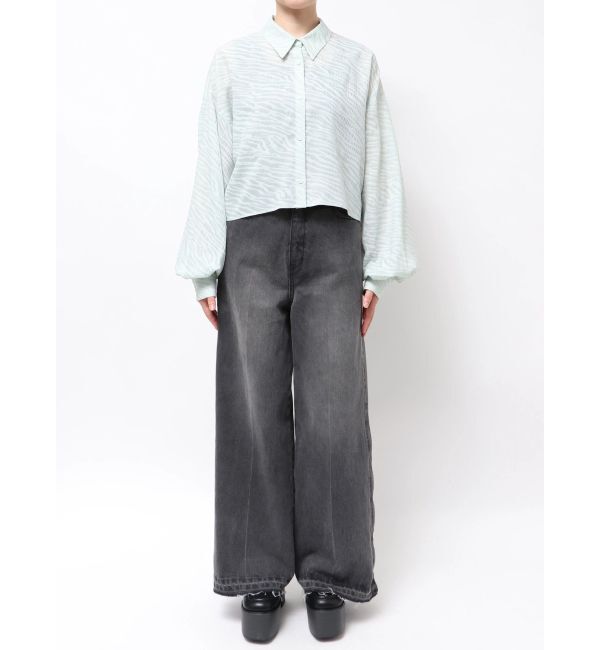 MURUA「マットシアーシャツ」|シャツ・ブラウス|