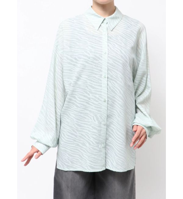 MURUA「マットシアーシャツ」|シャツ・ブラウス|