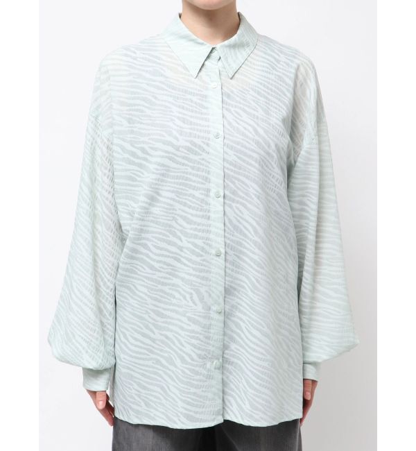 MURUA「マットシアーシャツ」|シャツ・ブラウス|