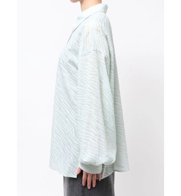 MURUA「マットシアーシャツ」|シャツ・ブラウス|