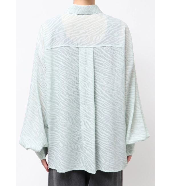 MURUA「マットシアーシャツ」|シャツ・ブラウス|