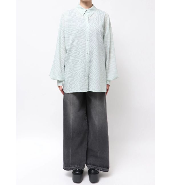 MURUA「マットシアーシャツ」|シャツ・ブラウス|