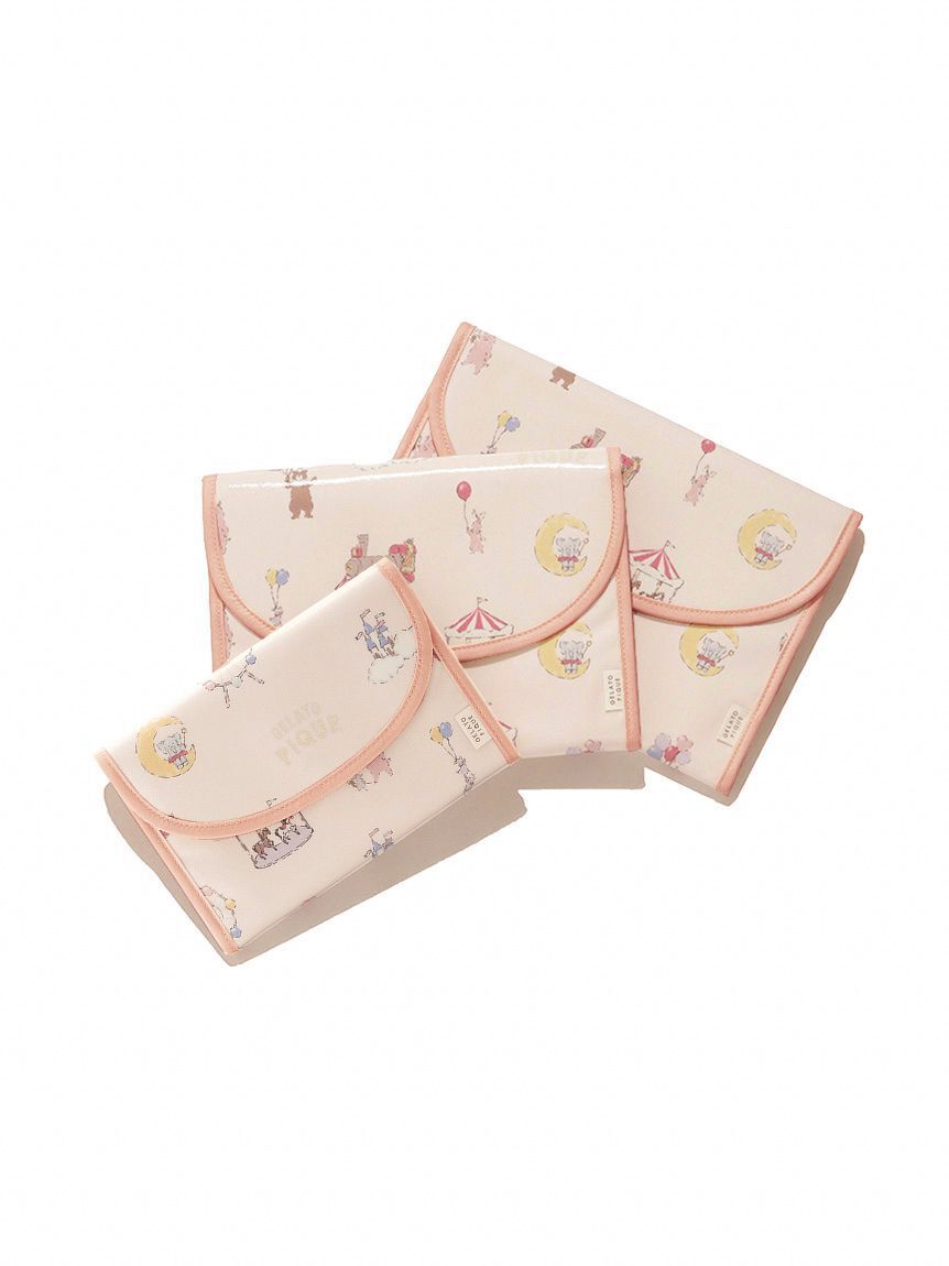 GELATO PIQUE KIDS & BABY「【販路限定】総柄母子手帳ケースL」|マタニティ・ママグッズ|