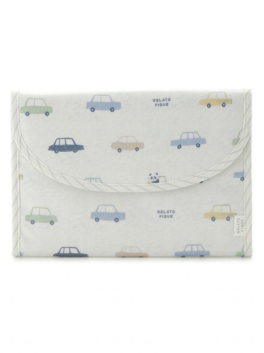 GELATO PIQUE KIDS & BABY「【販路限定】総柄母子手帳ケースL」|マタニティ・ママグッズ|GRY