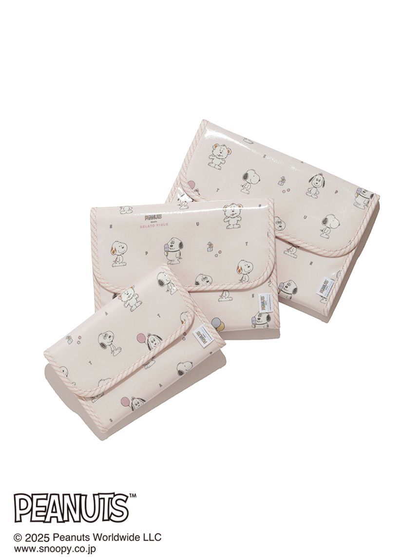 GELATO PIQUE KIDS & BABY「【PEANUTS PUPPIES】総柄母子手帳ケースS」|マタニティ・ママグッズ|
