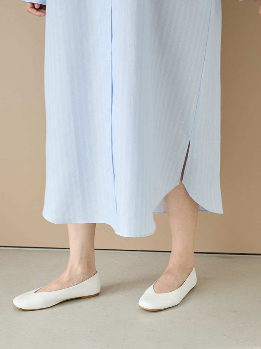 gelato pique「ストライプシャツワンピース」|ルームウェア|