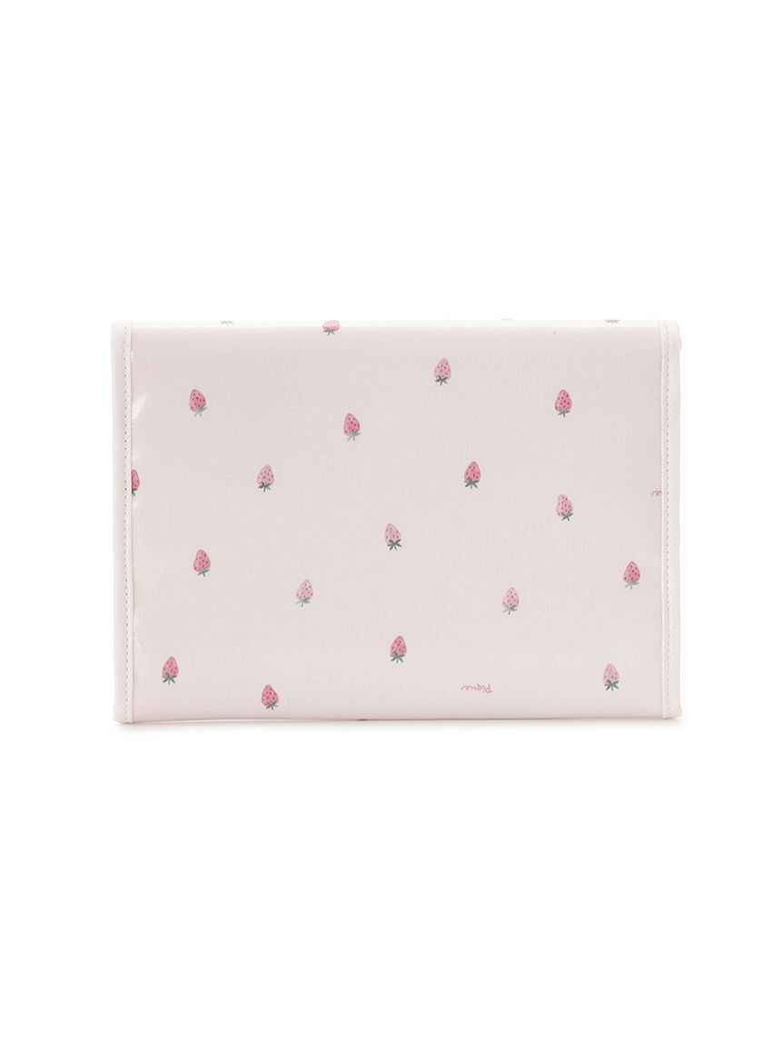 gelato pique「ストロベリー柄母子手帳ケースM」|マタニティ・ママグッズ|