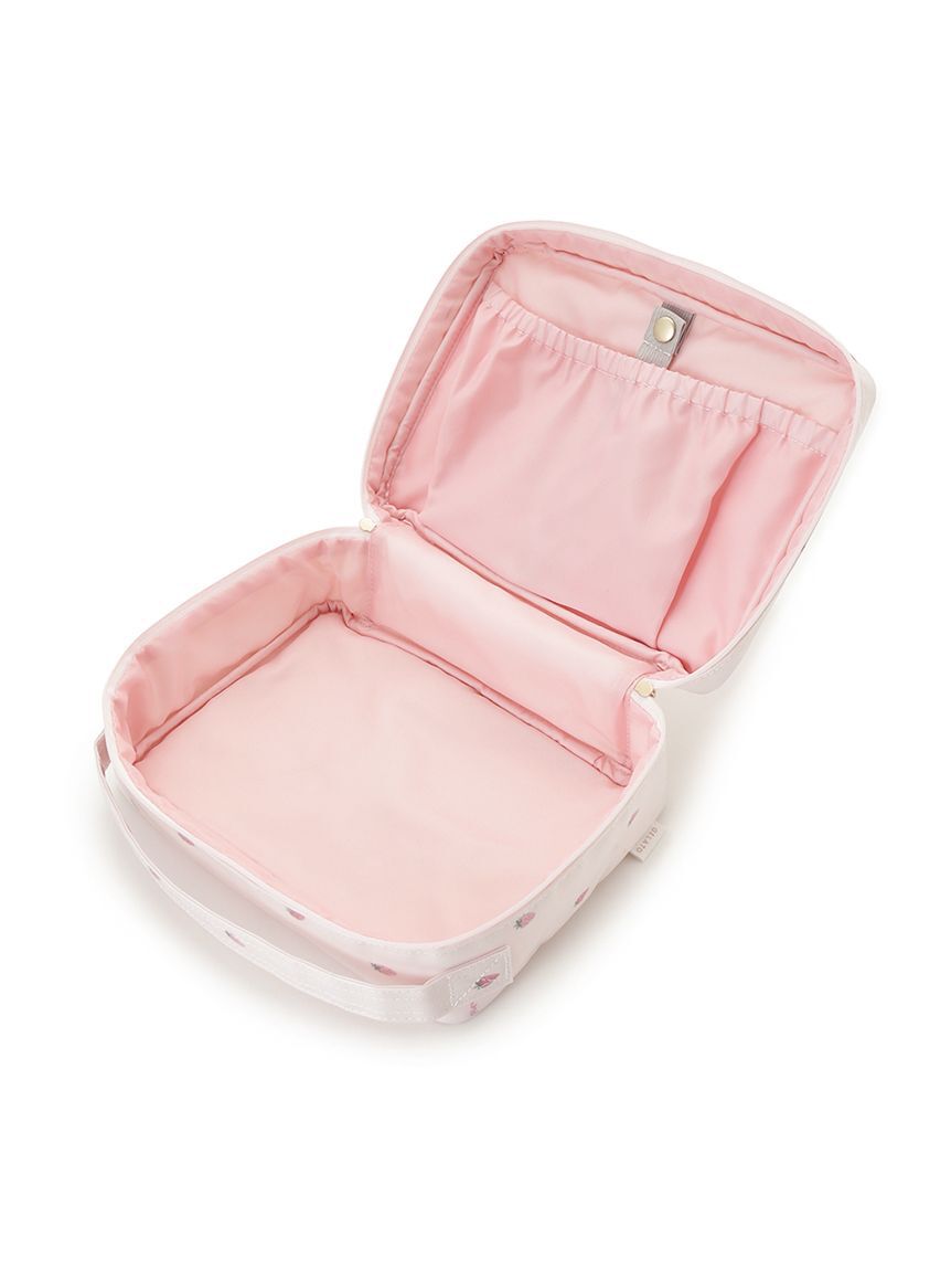 gelato pique「ストロベリー柄おむつポーチ」|マタニティ・ママグッズ|