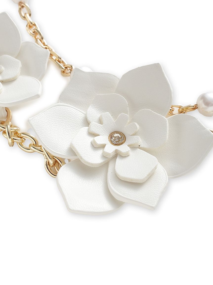 SNIDEL「フラワーブルームチャーム」|キーケース|