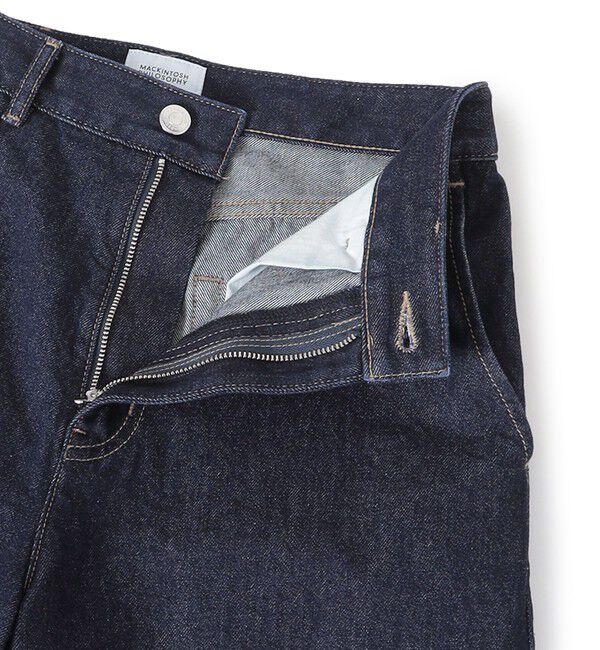 MACKINTOSH PHILOSOPHY「カーブワイドデニムパンツ」|デニム|