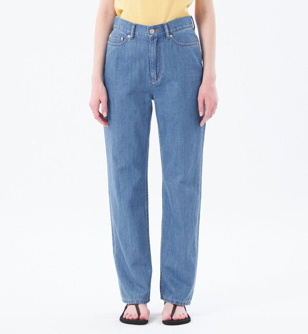 MACKINTOSH PHILOSOPHY「コットンリネンデニムストレートフィット」|デニム|