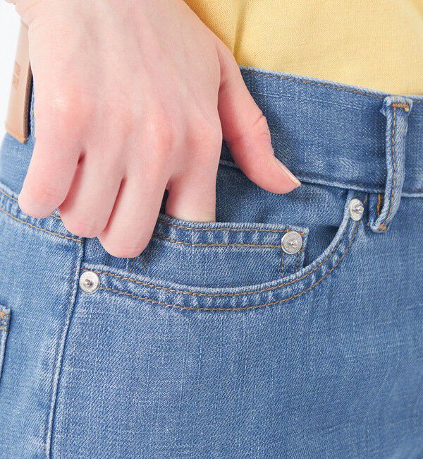 MACKINTOSH PHILOSOPHY「コットンリネンデニムストレートフィット」|デニム|