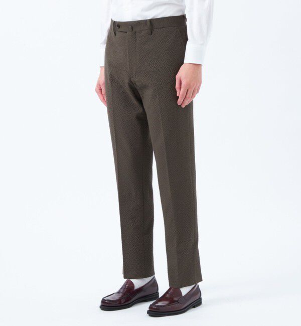 MACKINTOSH PHILOSOPHY「Subalpino サッカー TAPERD TROUSERS」|スラックス|
