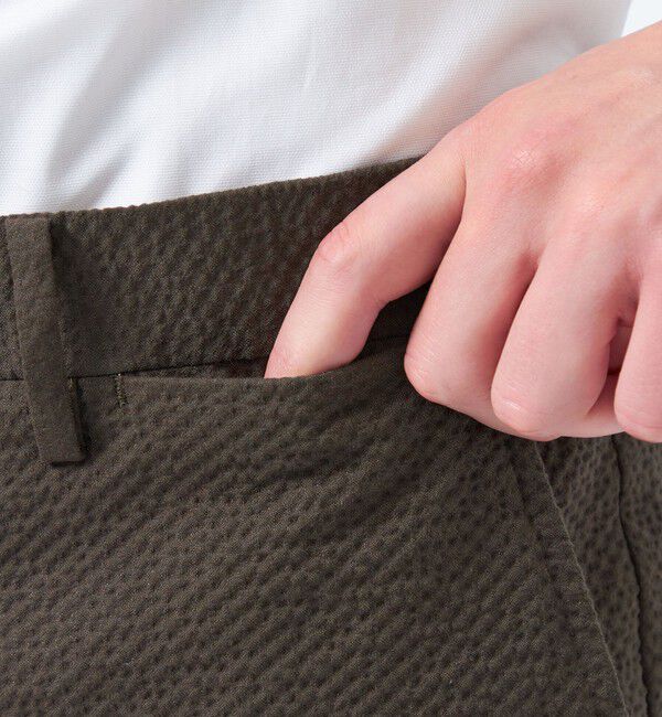 MACKINTOSH PHILOSOPHY「Subalpino サッカー TAPERD TROUSERS」|スラックス|