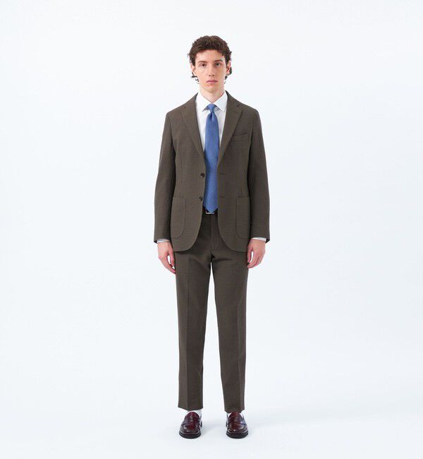 MACKINTOSH PHILOSOPHY「Subalpino サッカー TAPERD TROUSERS」|スラックス|