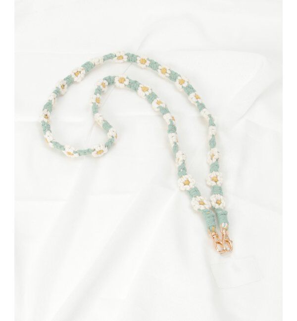 VENCE share style「ロングマクラメフラワーストラップ」|その他|