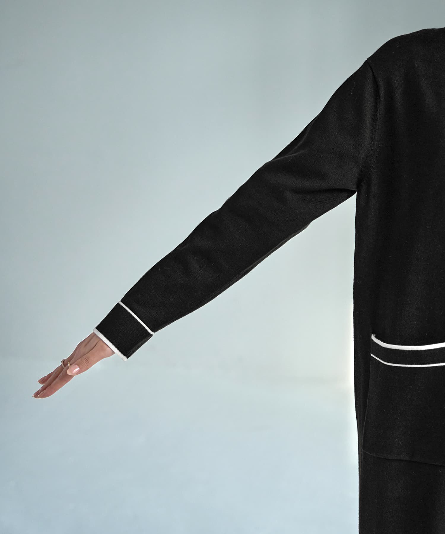 STYLE DELI「ライン配色ニットワンピース」|ワンピース|