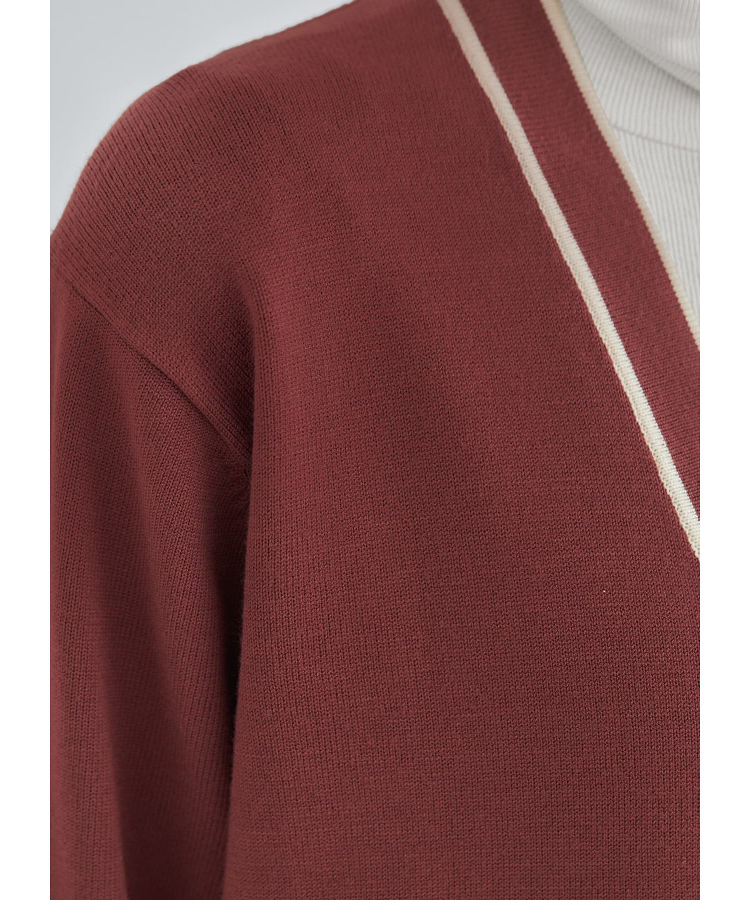 STYLE DELI「ライン配色ニットワンピース」|ワンピース|