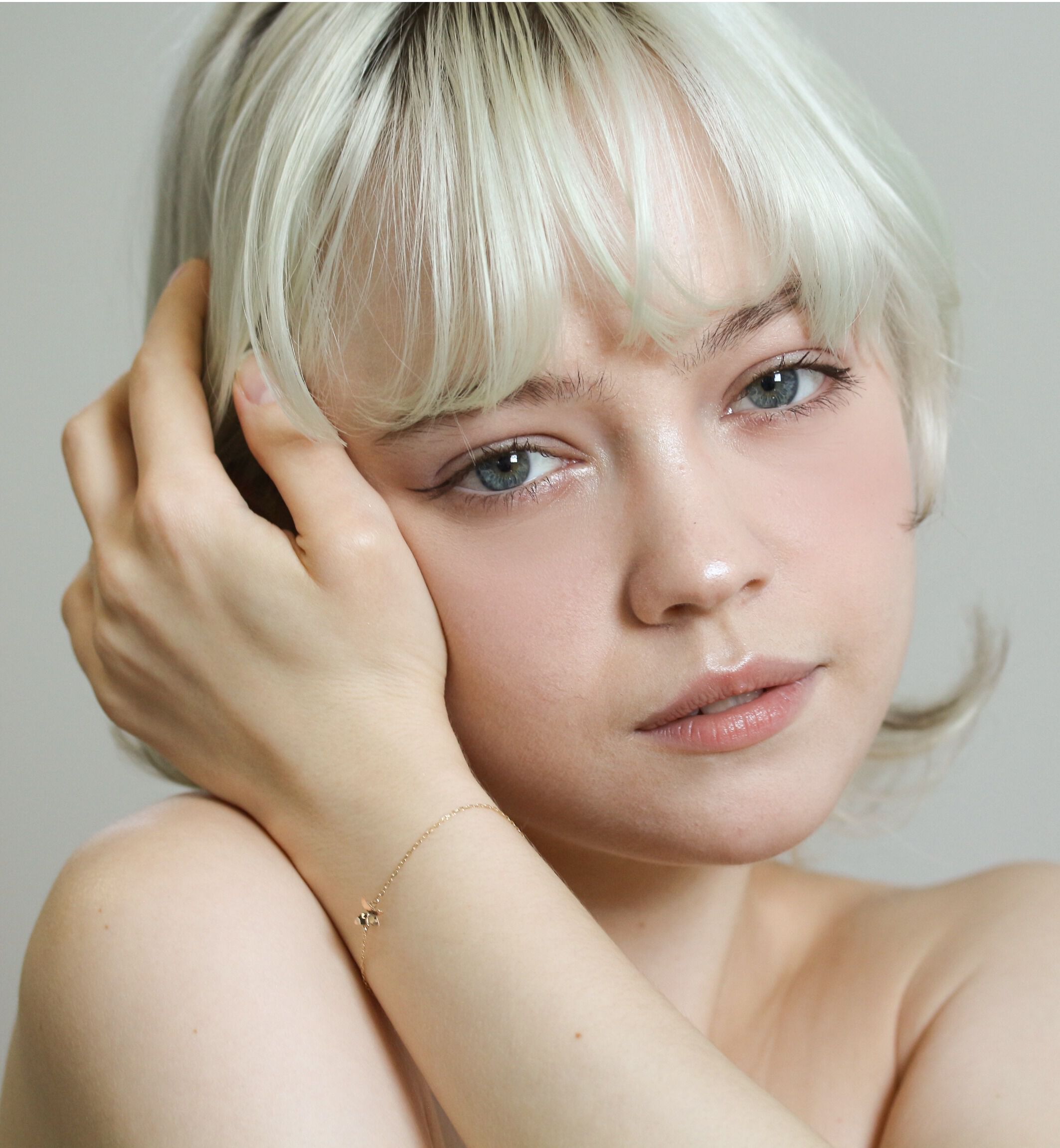  「バタフライ ブレスレット | K10YG 」|ブレスレット・バングル|