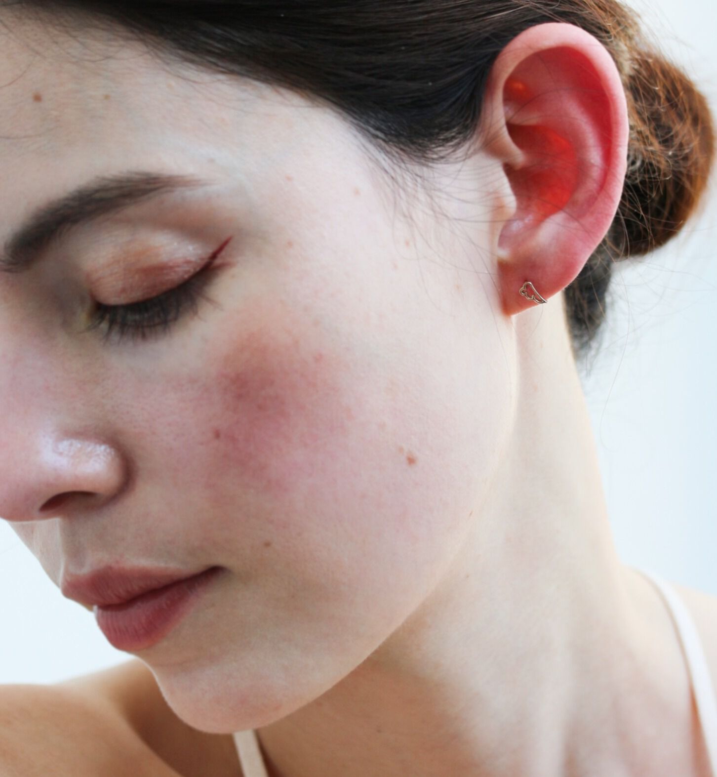  「ゴールド エンジェル ピアス | K10YG」|ピアス|