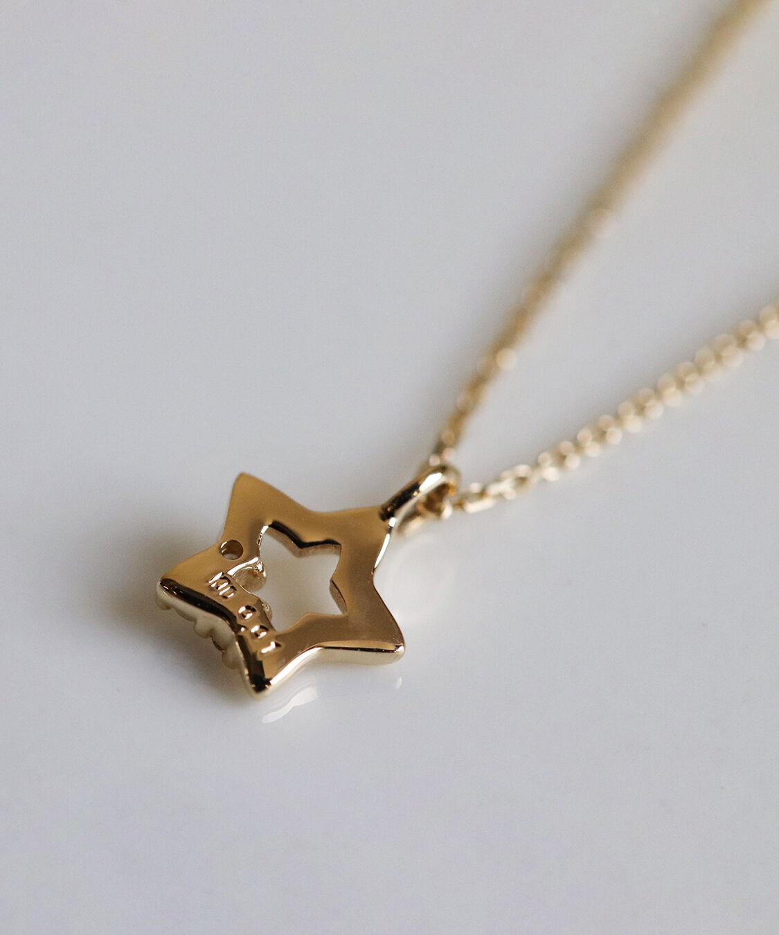  「ダイヤモンド スター ネックレス | K10YG」|ネックレス|