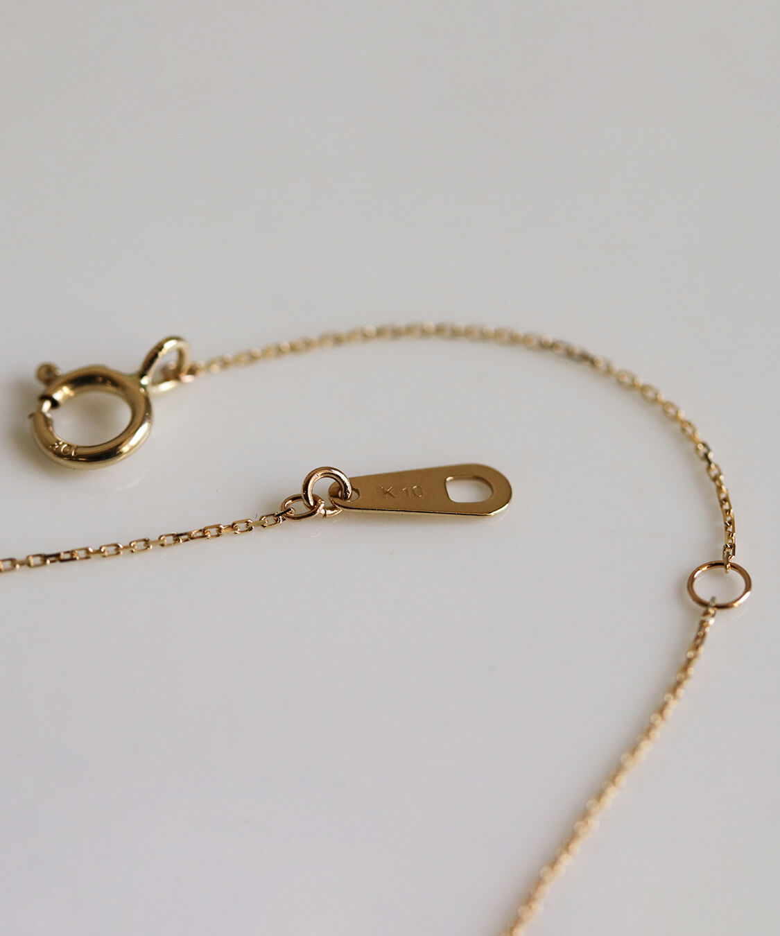  「ダイヤモンド ハート ネックレス | K10YG」|ネックレス|