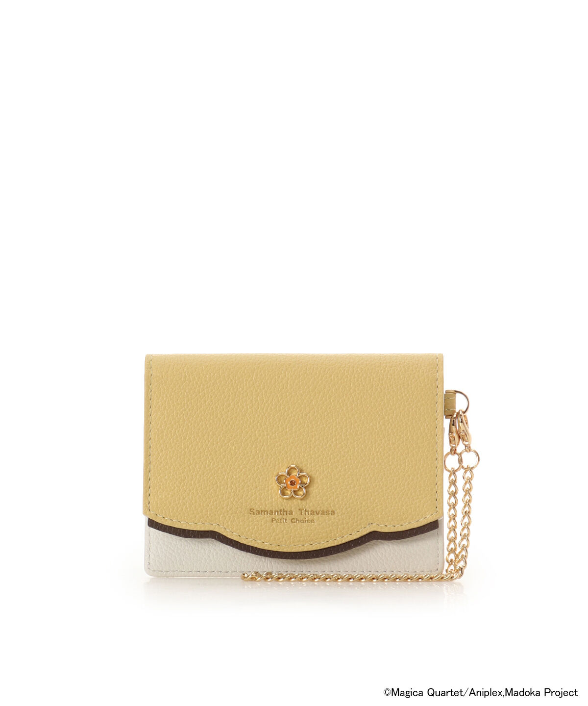Samantha Thavasa Petit Choice「「魔法少女まどか☆マギカ」コレクション「鹿目まどか」パスケース」|定期入れ|イエロー