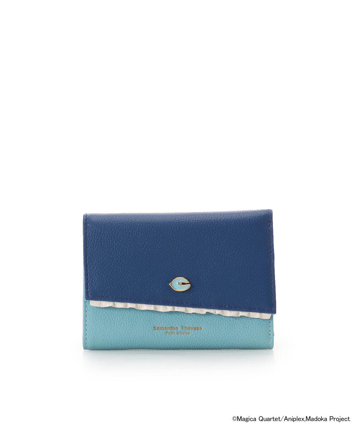 Samantha Thavasa Petit Choice「「魔法少女まどか☆マギカ」コレクション「鹿目まどか」折財布」|財布|ライトブルー