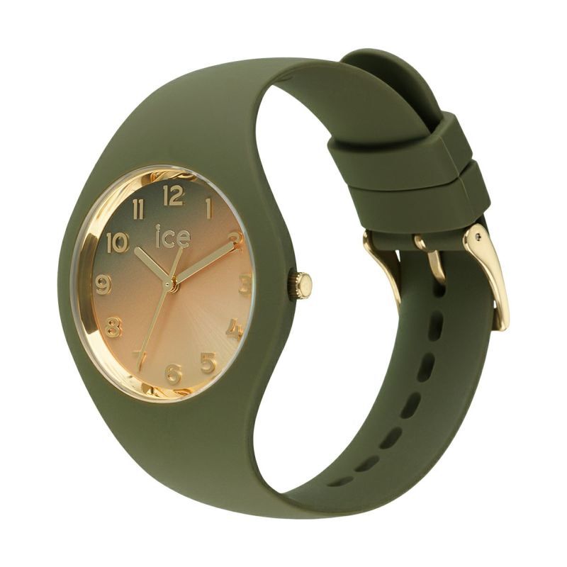 ICE-WATCH「〈ICE-WATCH(ｱｲｽｳｫｯﾁ)〉ICE sunset ｵﾘｰﾌﾞｸﾞﾘｰﾝS37」|腕時計|