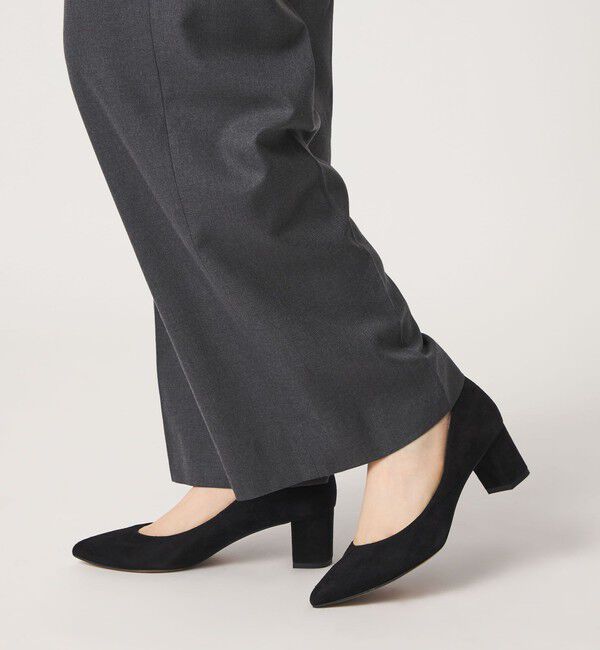 ODETTE E ODILE「ポインテッドブロックヒール パンプス55&darr;&uarr;」|パンプス|